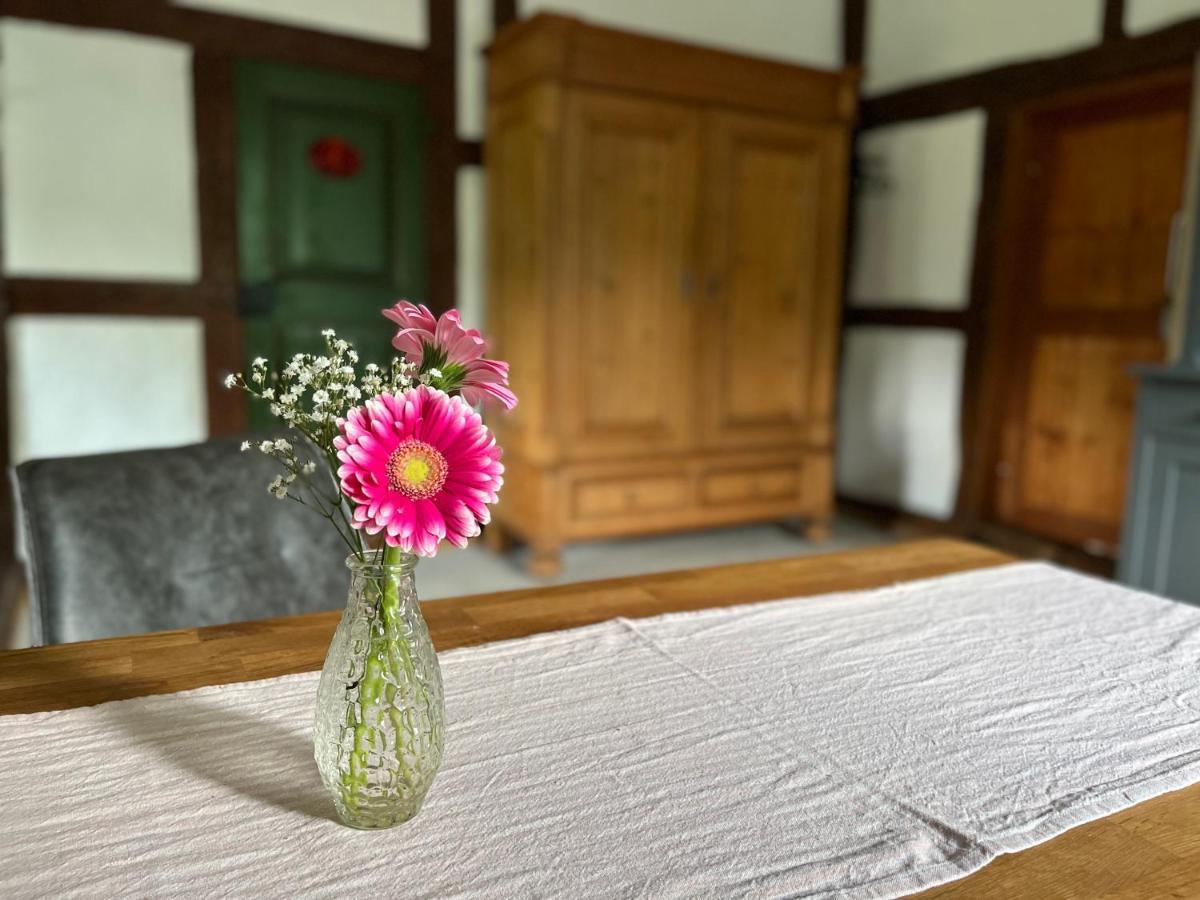Reetscheune Kruezen Kruzen Esterno foto